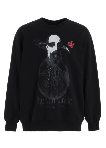 S'YTE x KOICHI IYODA ARTWORK PRINTED PULLOVER -Rip Van Winkle-