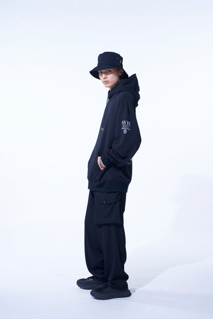 S'YTE x KOICHI IYODA ARTWORK PRINTED HOODIE -Destroying Angel-