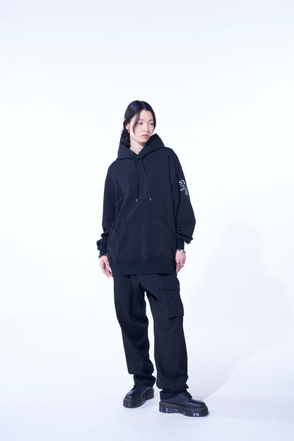 S'YTE x KOICHI IYODA ARTWORK PRINTED HOODIE -Destroying Angel-