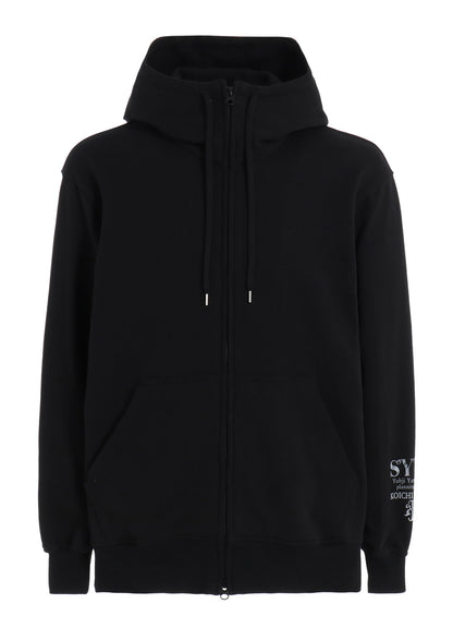 S'YTE x KOICHI IYODA ARTWORK PRINTED ZIP-UP HOODIE -Gemini-