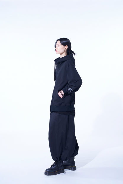 S'YTE x KOICHI IYODA ARTWORK PRINTED ZIP-UP HOODIE -Gemini-