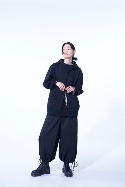 S'YTE x KOICHI IYODA ARTWORK PRINTED ZIP-UP HOODIE -Gemini-