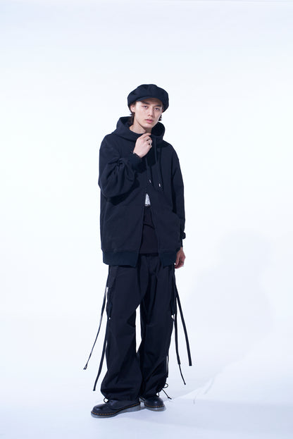 S'YTE x KOICHI IYODA ARTWORK PRINTED ZIP-UP HOODIE -Gemini-