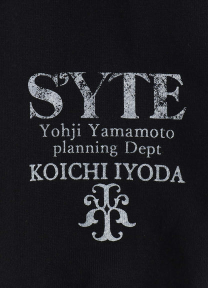 S'YTE x KOICHI IYODA ARTWORK PRINTED ZIP-UP HOODIE -Gemini-
