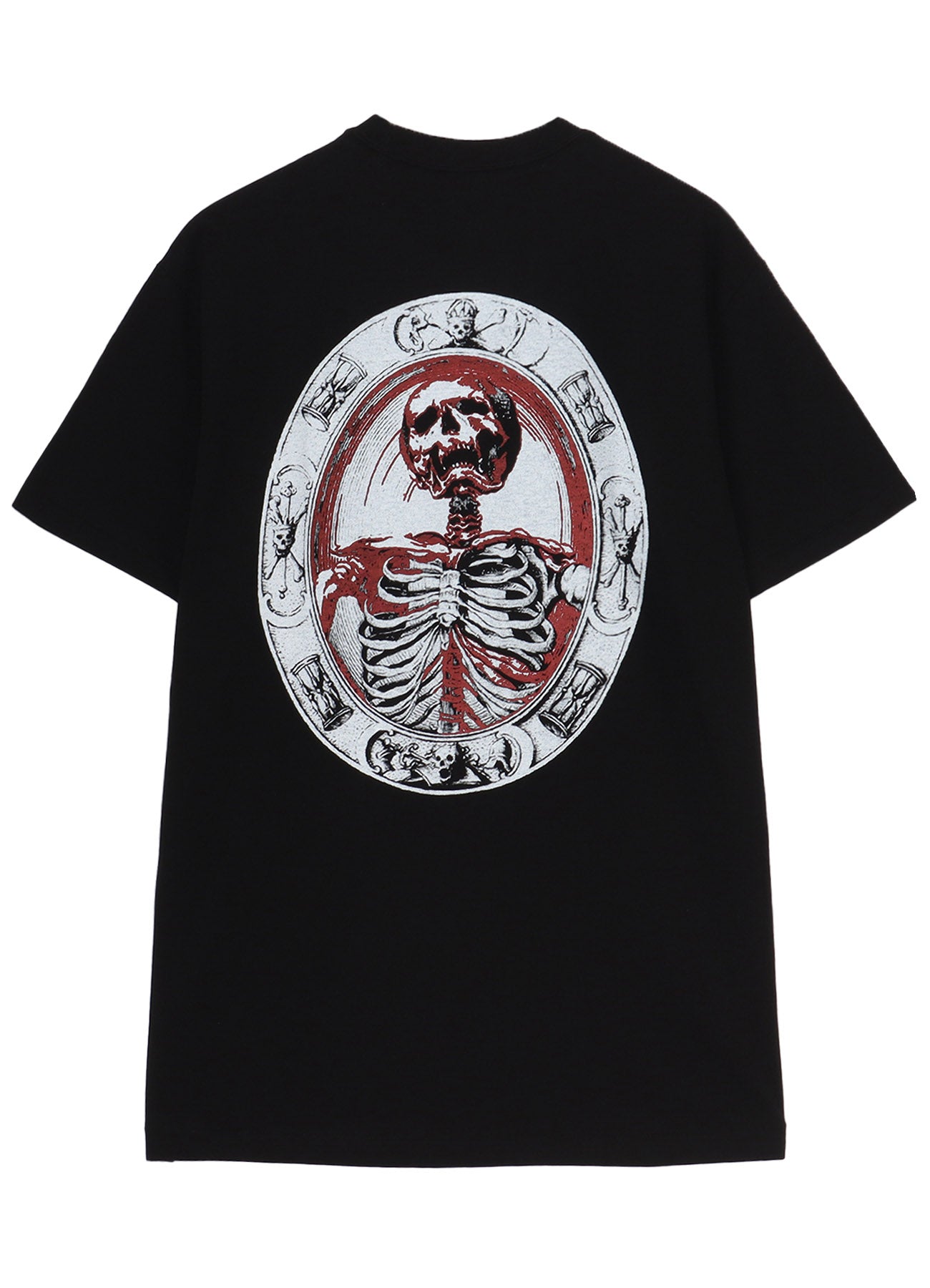 GRAPHIC T-SHIRT -GRIEVING SKULL-