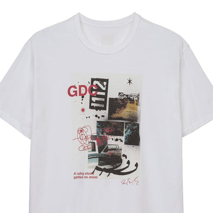 S’YTE × GDC Collaborate Collection- COLLAGE ART GRAPHIC T-SHIRT -fluctuatingly 01-