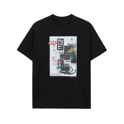 S’YTE × GDC Collaborate Collection- COLLAGE ART GRAPHIC T-SHIRT -fluctuatingly 01-