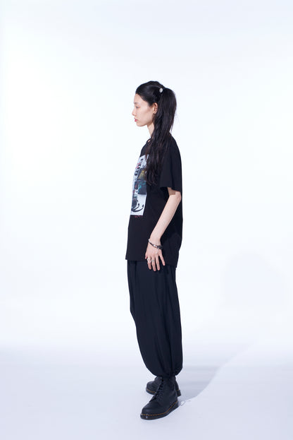 S’YTE × GDC Collaborate Collection- COLLAGE ART GRAPHIC T-SHIRT -fluctuatingly 01-