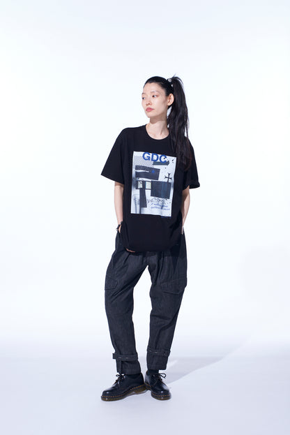S’YTE × GDC Collaborate Collection- COLLAGE ART GRAPHIC T-SHIRT -fluctuatingly 02-