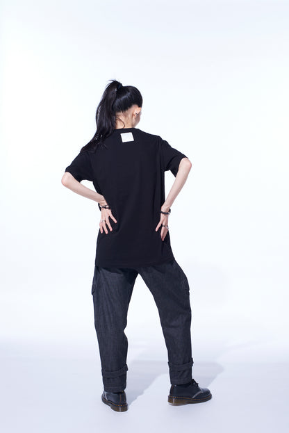 S’YTE × GDC Collaborate Collection- COLLAGE ART GRAPHIC T-SHIRT -fluctuatingly 02-