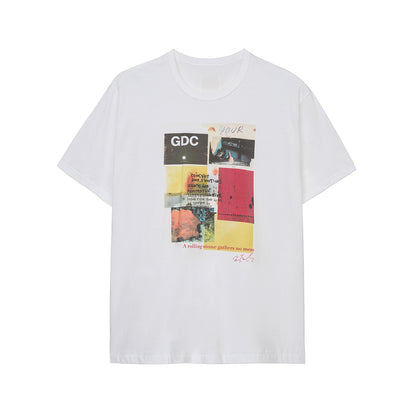 S’YTE × GDC Collaborate Collection- COLLAGE ART GRAPHIC T-SHIRT -fluctuatingly 03-