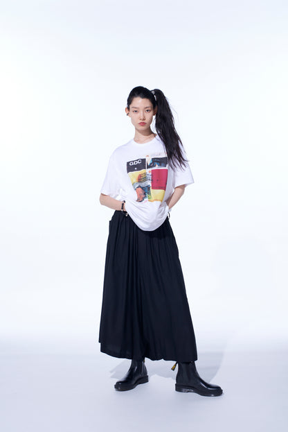 S’YTE × GDC Collaborate Collection- COLLAGE ART GRAPHIC T-SHIRT -fluctuatingly 03-