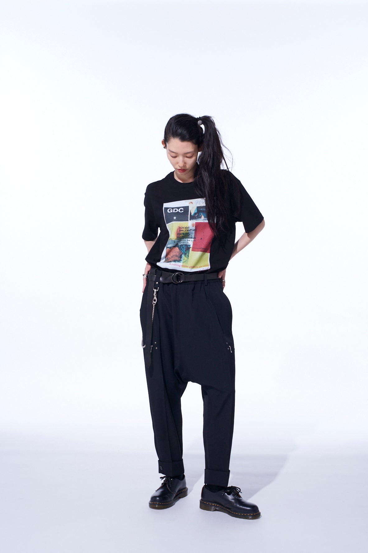 S’YTE × GDC Collaborate Collection- COLLAGE ART GRAPHIC T-SHIRT -fluctuatingly 03-