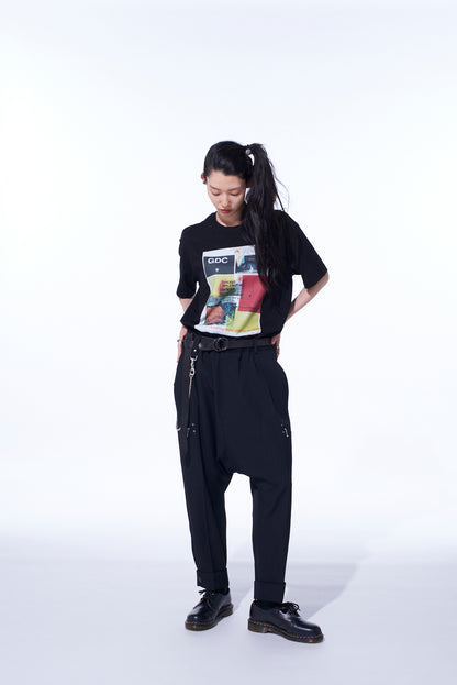 S’YTE × GDC Collaborate Collection- COLLAGE ART GRAPHIC T-SHIRT -fluctuatingly 03-