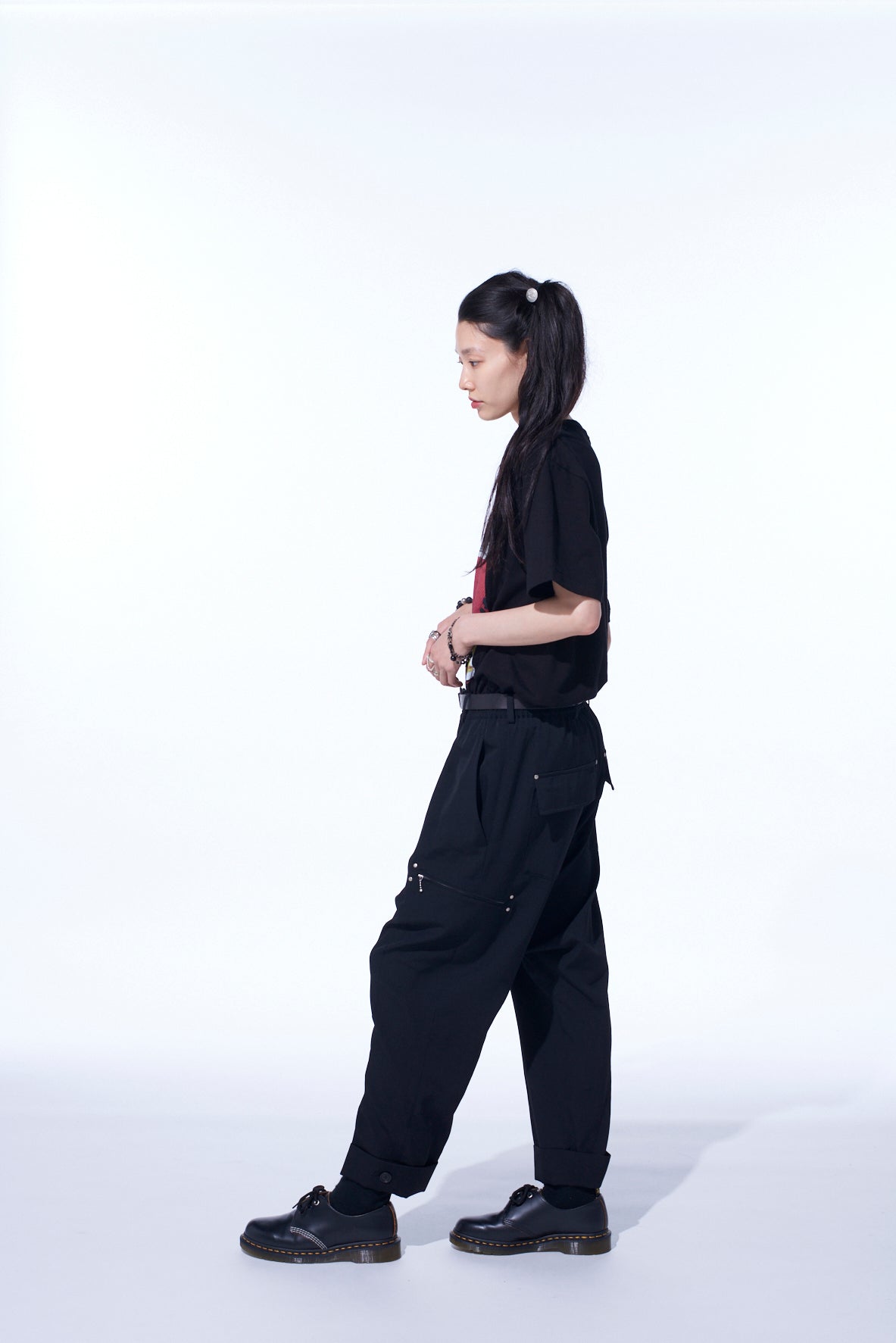 S’YTE × GDC Collaborate Collection- COLLAGE ART GRAPHIC T-SHIRT -fluctuatingly 03-