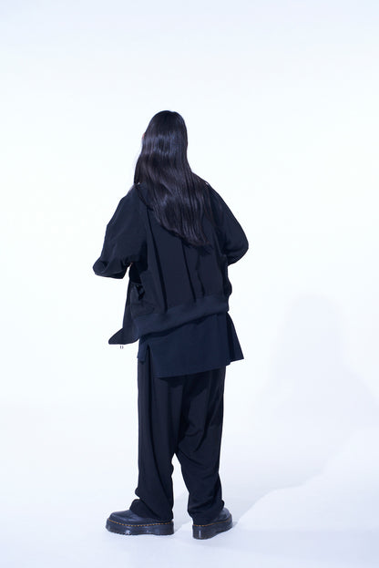 CREPE de CHINE BOMBER JACKET