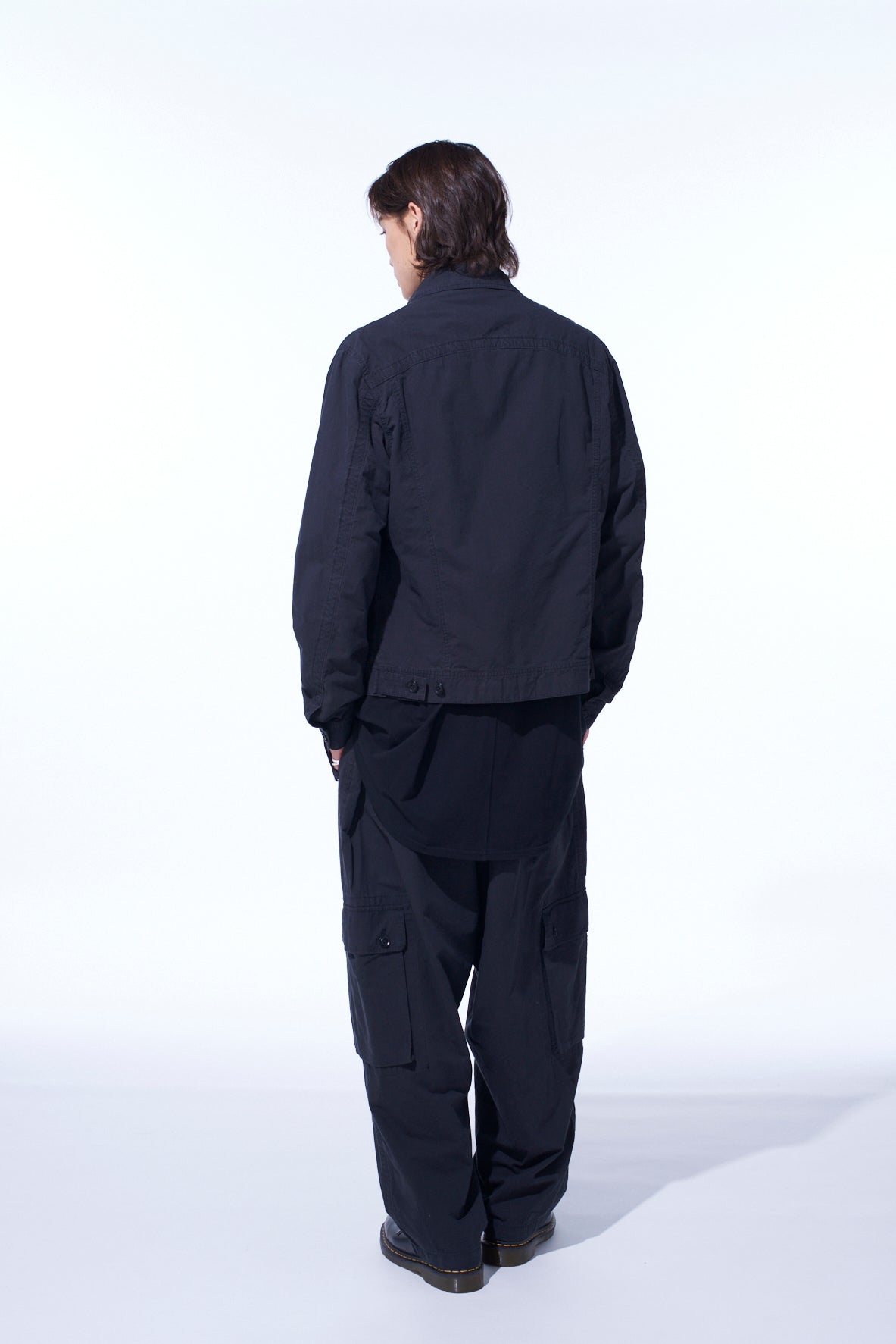BRUSHED WASHER FINISH BROAD TRACKER JACKET