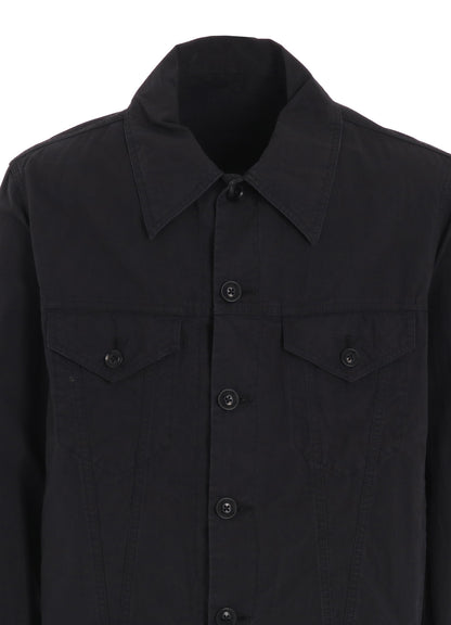 BRUSHED WASHER FINISH BROAD TRACKER JACKET