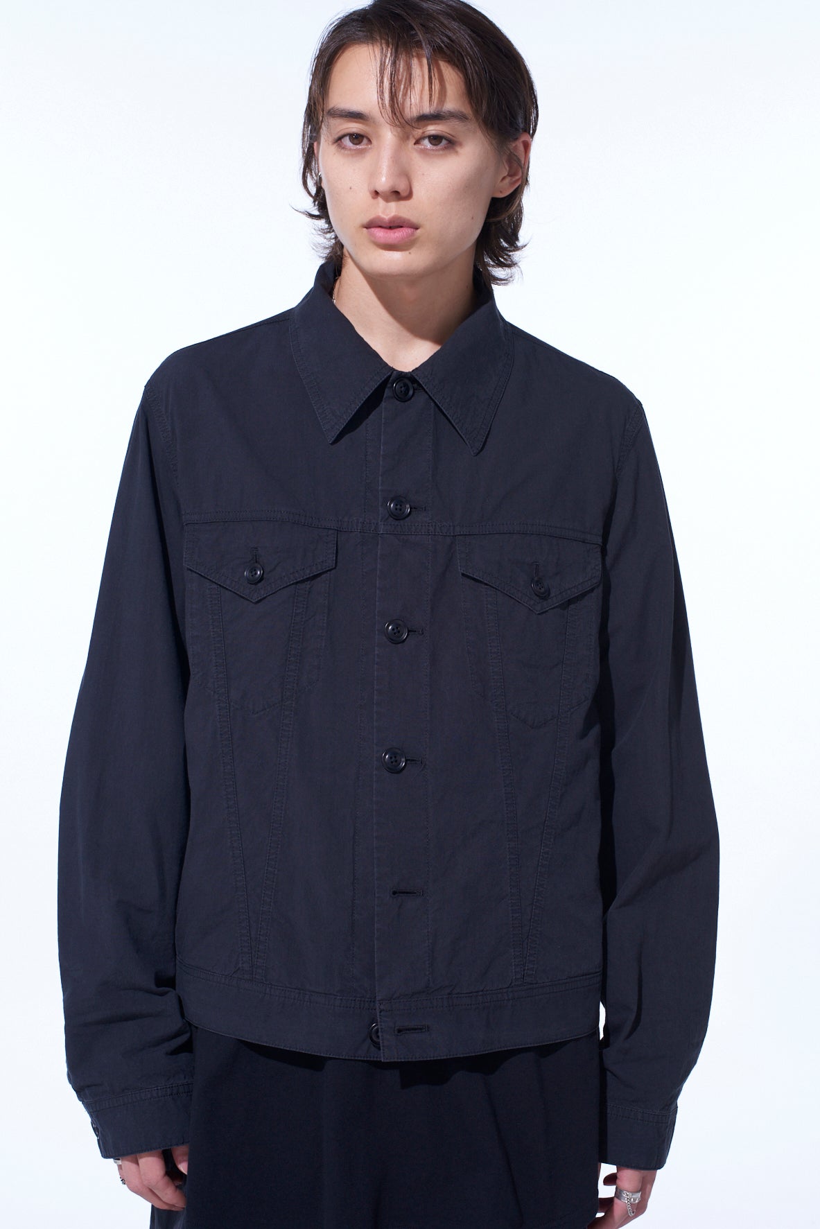 BRUSHED WASHER FINISH BROAD TRACKER JACKET
