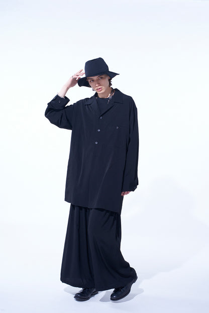 CREPE de CHINE SHIRT-BLOUSON