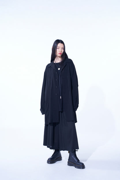 CREPE de CHINE SHIRT-BLOUSON