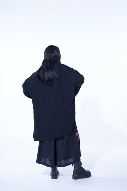 CREPE de CHINE SHIRT-BLOUSON