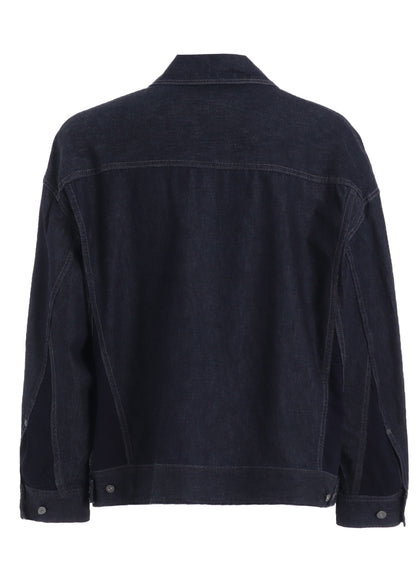 7oz TWO-TONE DENIM TRUCKER JACKET