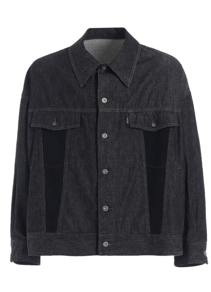 7oz TWO-TONE DENIM TRUCKER JACKET