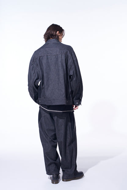 7oz TWO-TONE DENIM TRUCKER JACKET