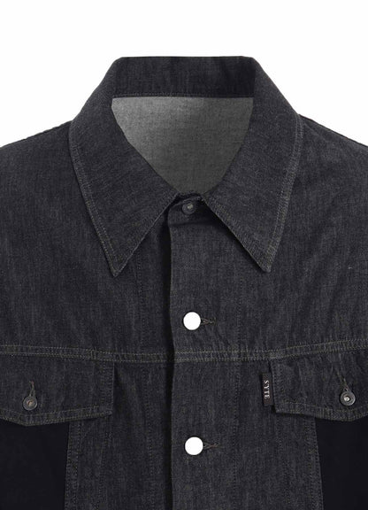 7oz TWO-TONE DENIM TRUCKER JACKET