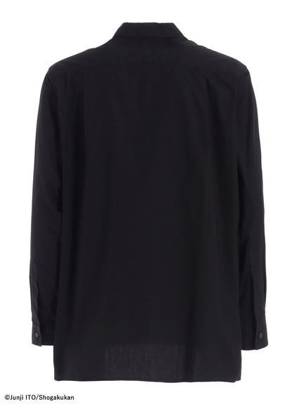 S'YTE × JUNJI ITO -UZUMAKI- AZAMI WEARING YOHJI YAMAMOTO PRINTED SHIRT