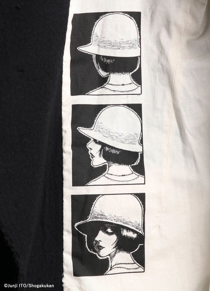 S'YTE × JUNJI ITO -UZUMAKI- KIRIE AND AZAMI PRINTED REVERSIBLE JACKET