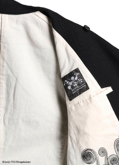 S'YTE × JUNJI ITO -UZUMAKI- KIRIE AND AZAMI PRINTED REVERSIBLE JACKET