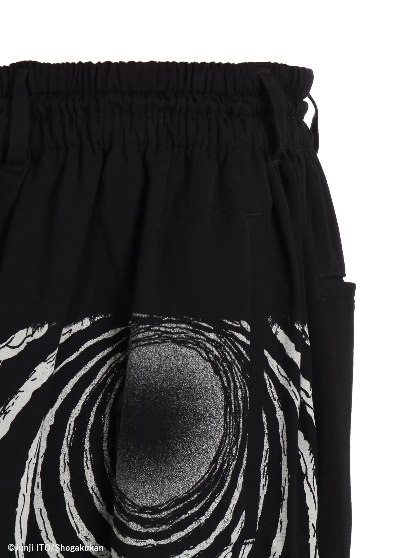 S'YTE × JUNJI ITO -UZUMAKI- THE SPIRAL PRINTED CULOTTE PANTS