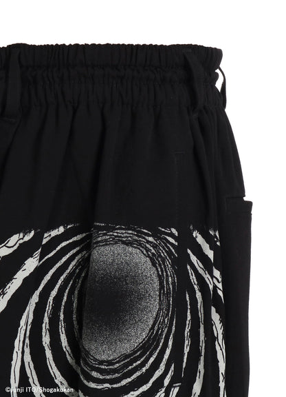 S'YTE × JUNJI ITO -UZUMAKI- THE SPIRAL PRINTED CULOTTE PANTS