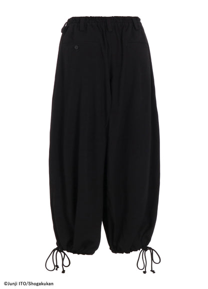 S'YTE × JUNJI ITO -UZUMAKI- UZUMAKI MOTIF EMBROIDERY HAKAMA BALLOON PANTS