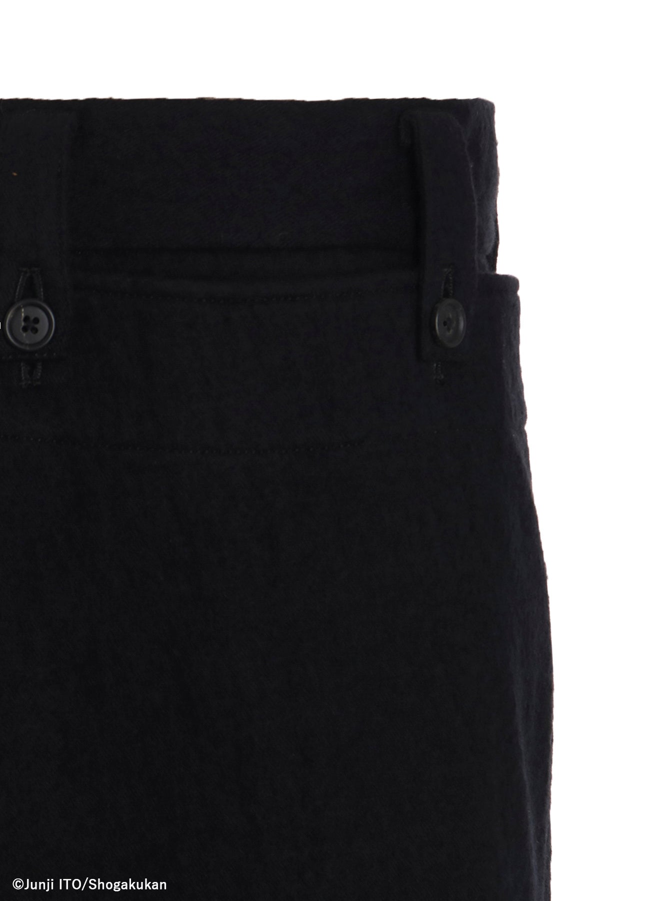 S'YTE × JUNJI ITO -UZUMAKI- KIRIE PRINTED WRAP SKIRT PANTS