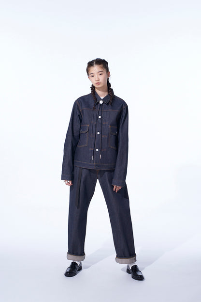 S'YTE × EDWIN RIGID SELVEDGE DENIM -TYPE 505Z-