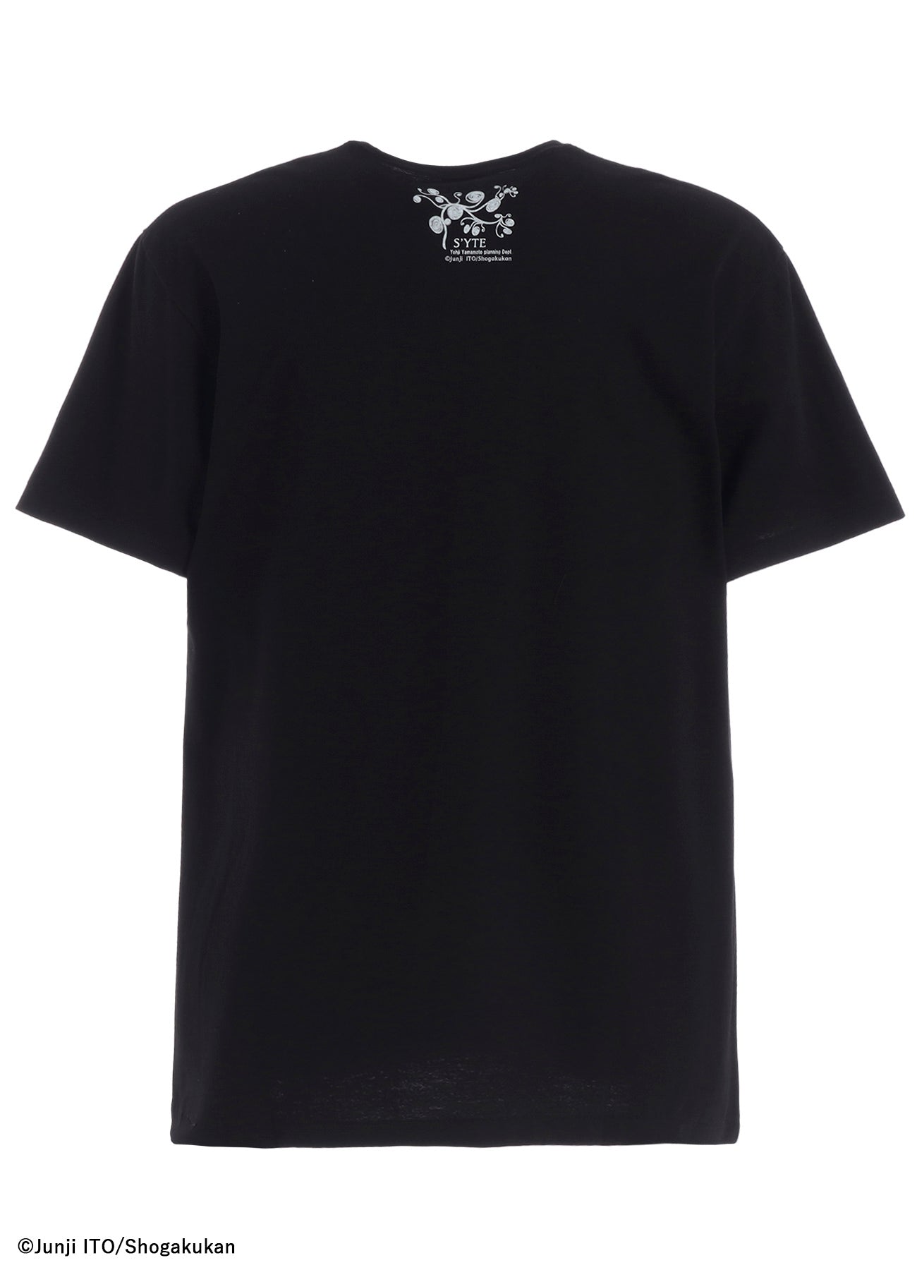 S'YTE × JUNJI ITO -UZUMAKI- FLOWER AND KIRIE GRAPHIC T-SHIRT