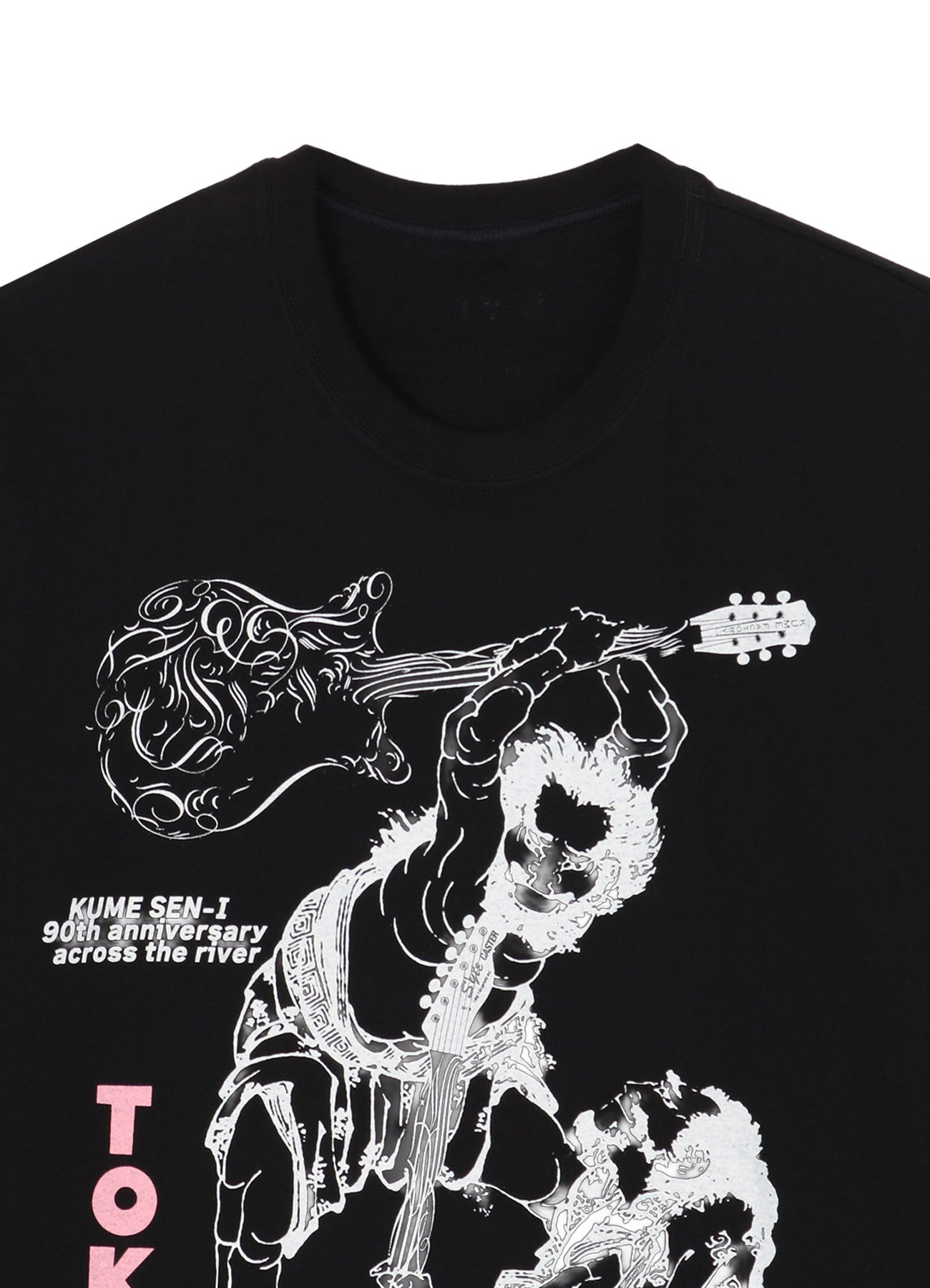 【KUME 90th Anniversary Across the River】Hokusai × Love Guitar Tokyo Calling T-shirt