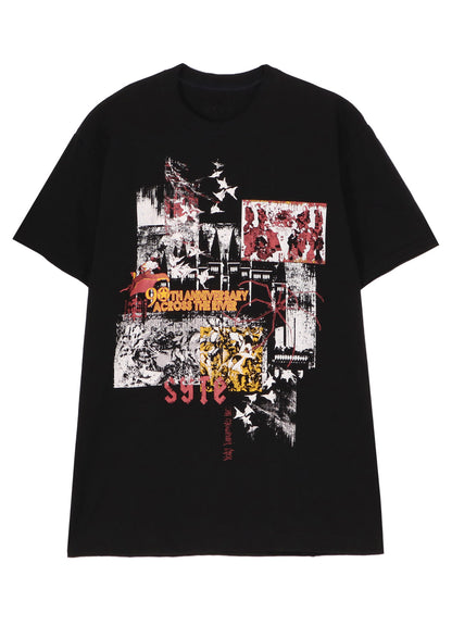 【KUME 90th Anniversary Across the River】 Hokusai × oi by Hypnosis hommage T-shirt