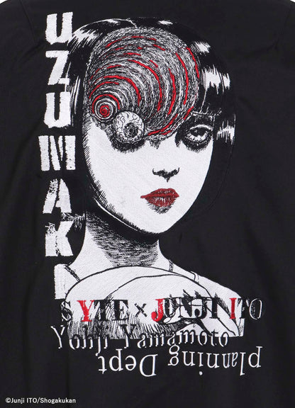 S'YTE × JUNJI ITO -UZUMAKI- AZAMI EMBROIDERY BOMBER JACKET