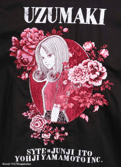 S'YTE × JUNJI ITO -UZUMAKI- KIRIE EMBROIDERY ZIPPER BLOUSON