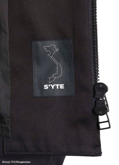 S'YTE × JUNJI ITO -UZUMAKI- KIRIE EMBROIDERY ZIPPER BLOUSON