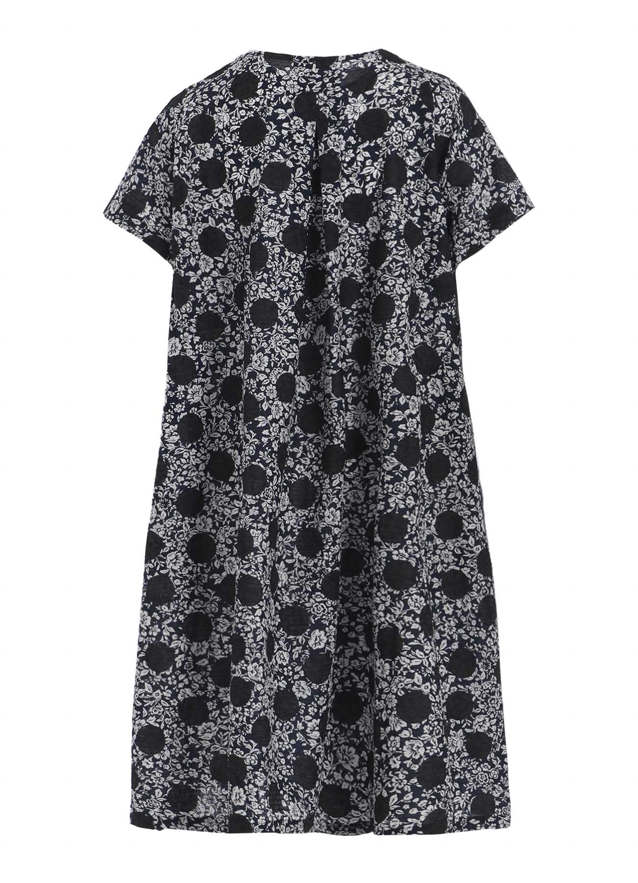 COTTON RIPPLE PRINT ONE PIECE