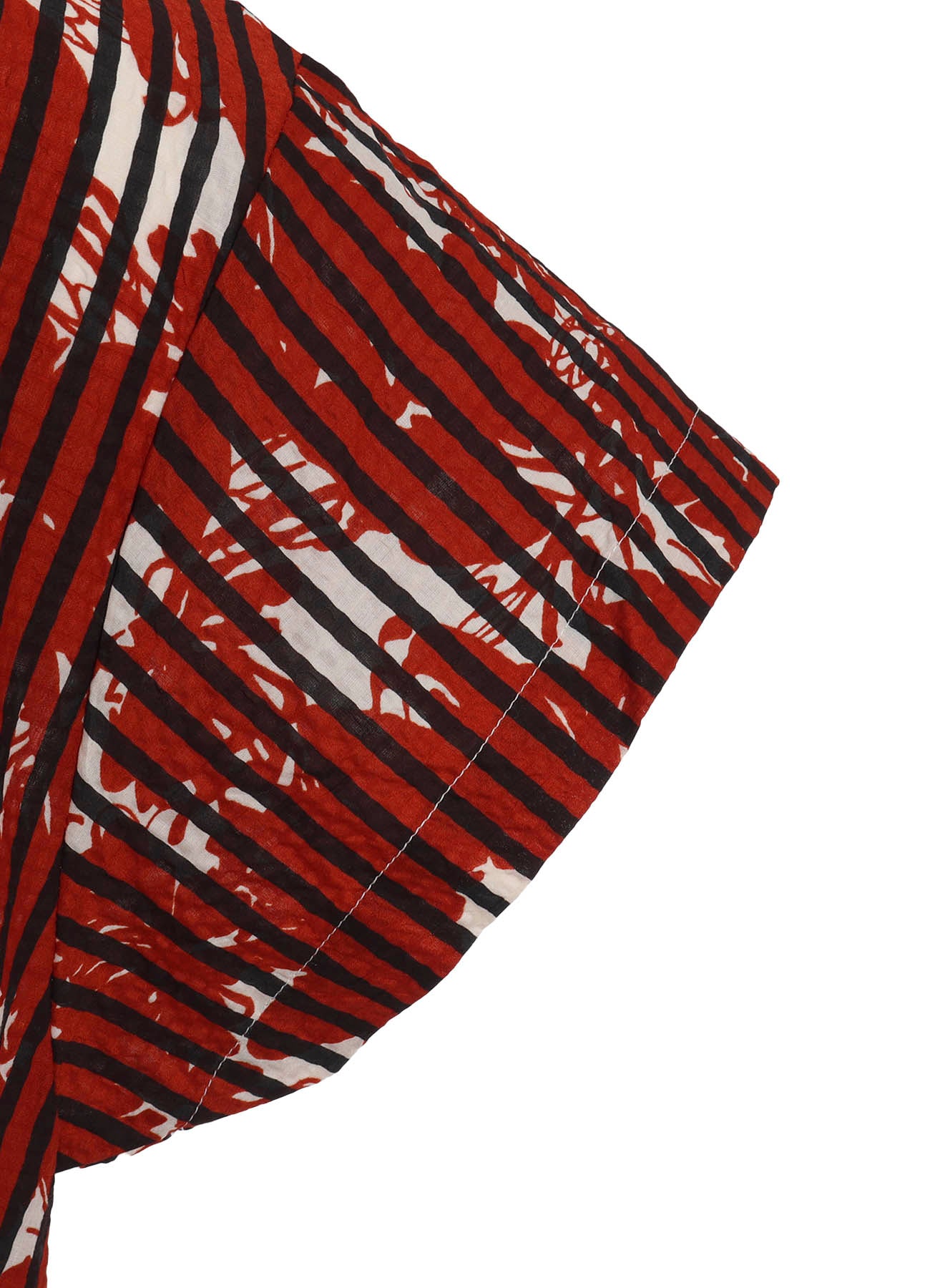 COTTON RIPPLE PRINT ONE PIECE