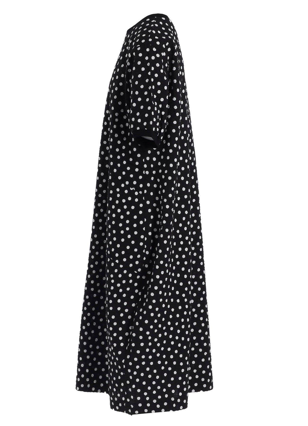 COTTON RIPPLE DOT PRINT ONE PIECE