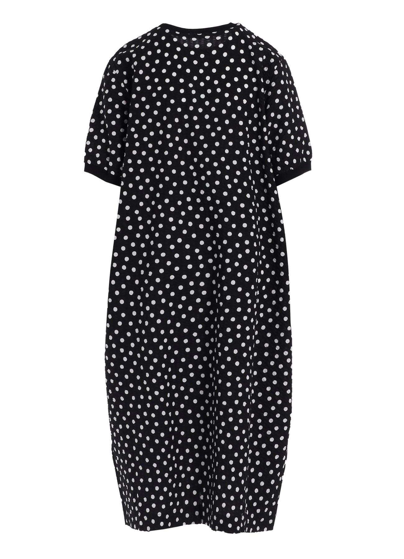 COTTON RIPPLE DOT PRINT ONE PIECE