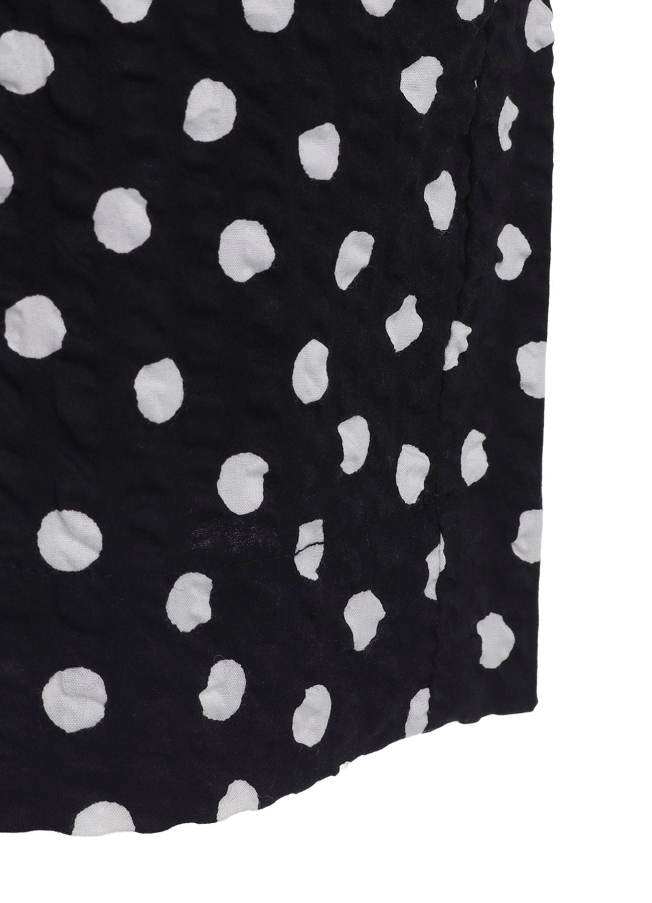 COTTON RIPPLE DOT PRINT ONE PIECE