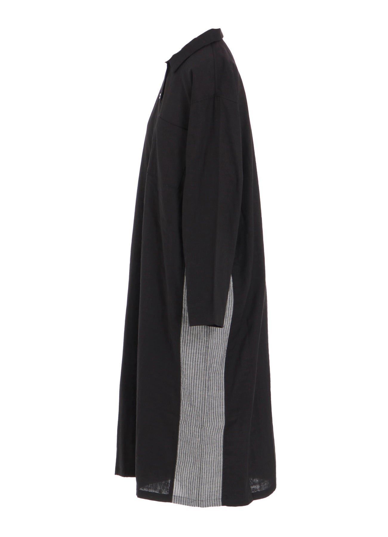 GAUZE + STRIPE ONE PIECE